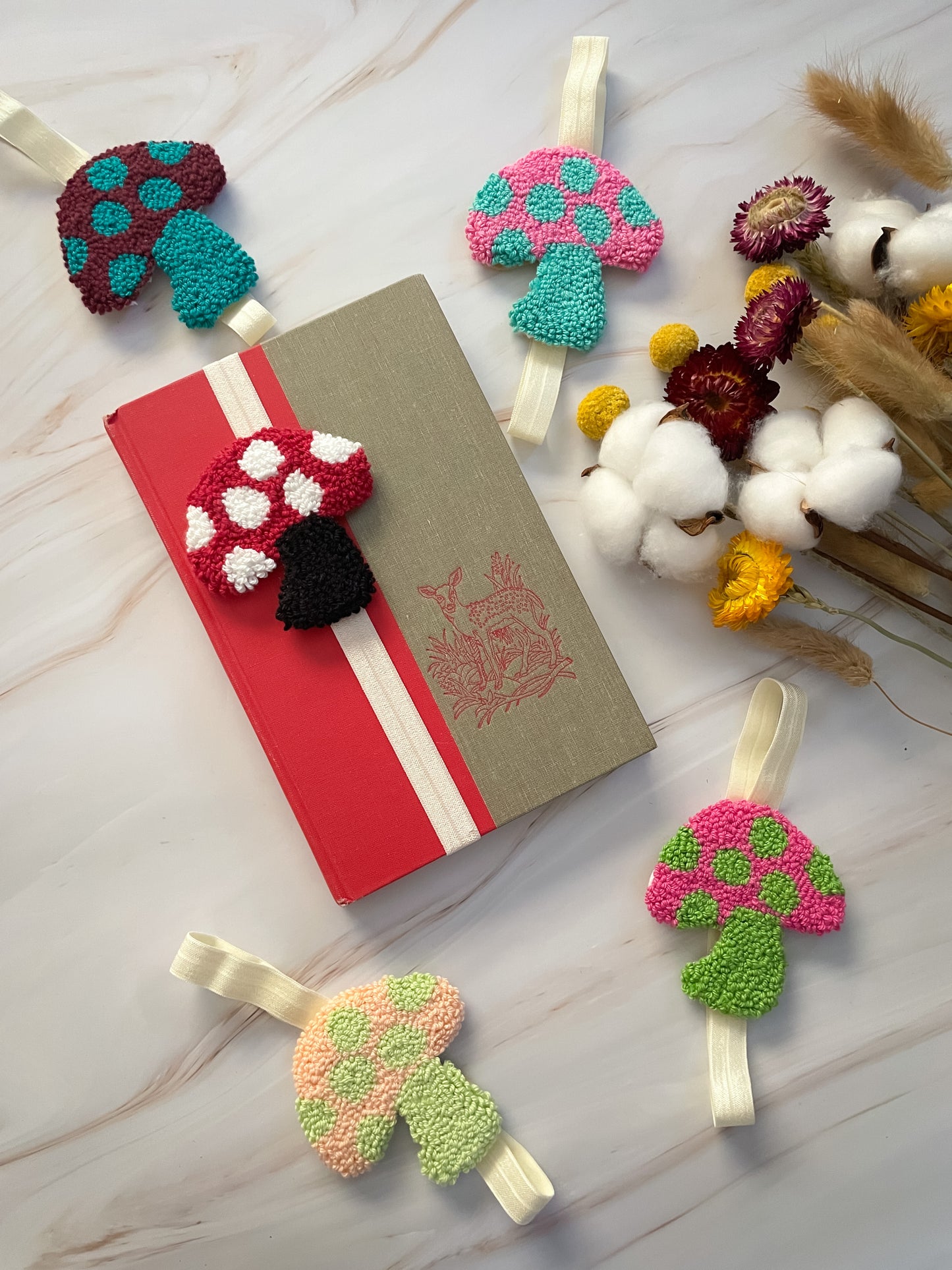 Mushroom Bookmarks
