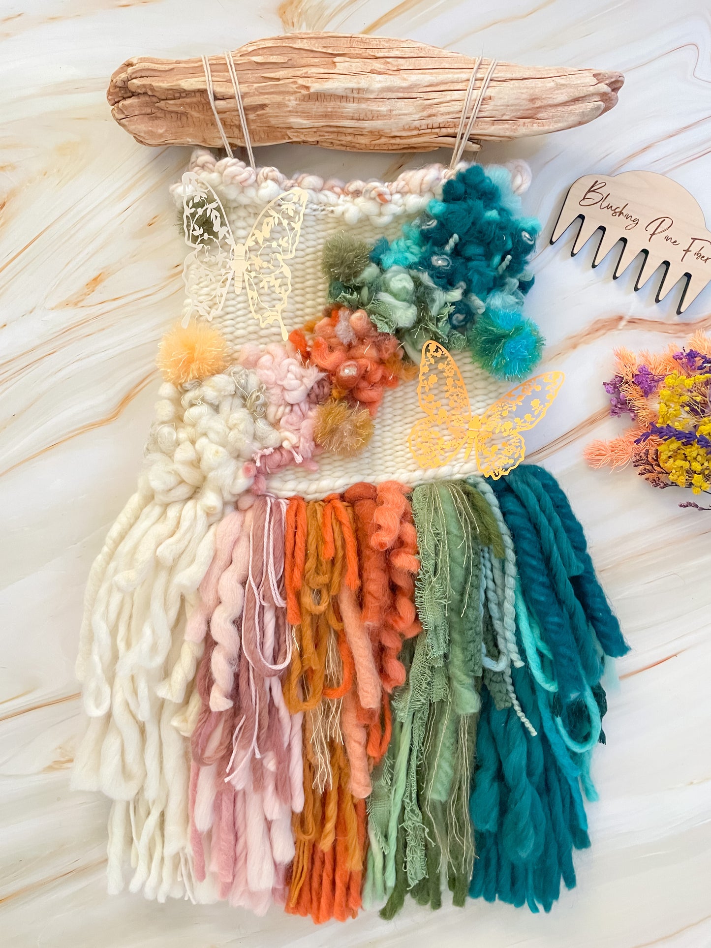 Desert Garden Woven Wall Hanging