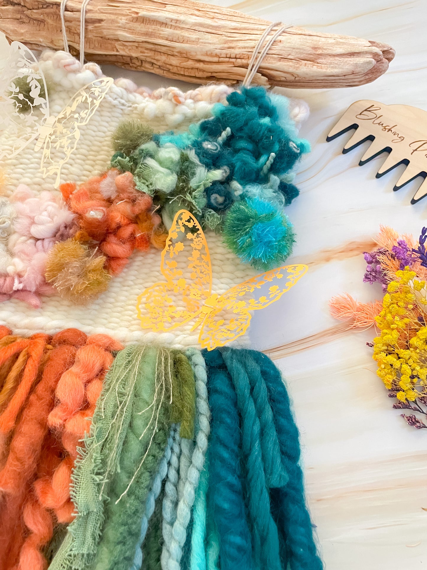 Desert Garden Woven Wall Hanging