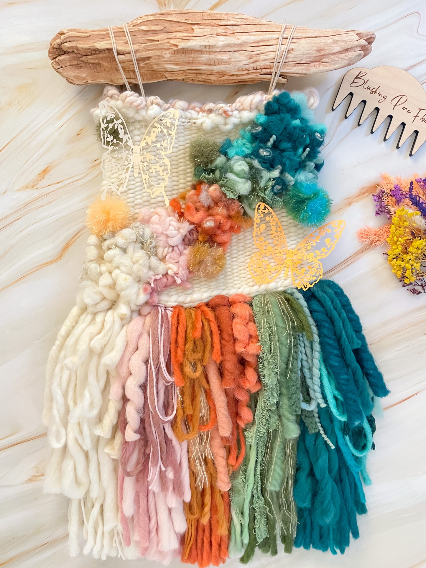 Desert Garden Woven Wall Hanging