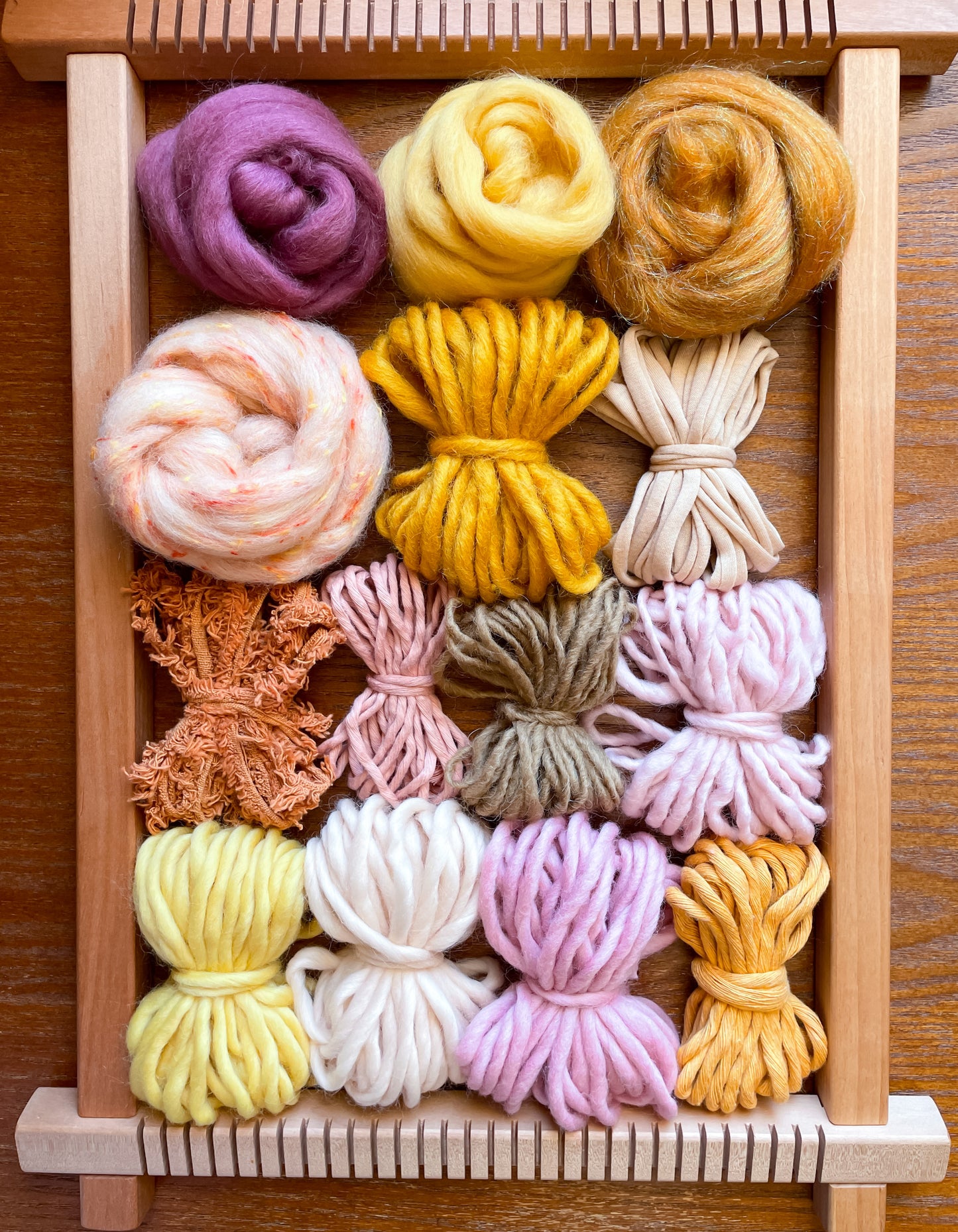 Retro Sunset Woven Wall Hanging Kit