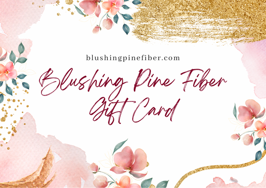 Blushing Pine Fiber Gift Card