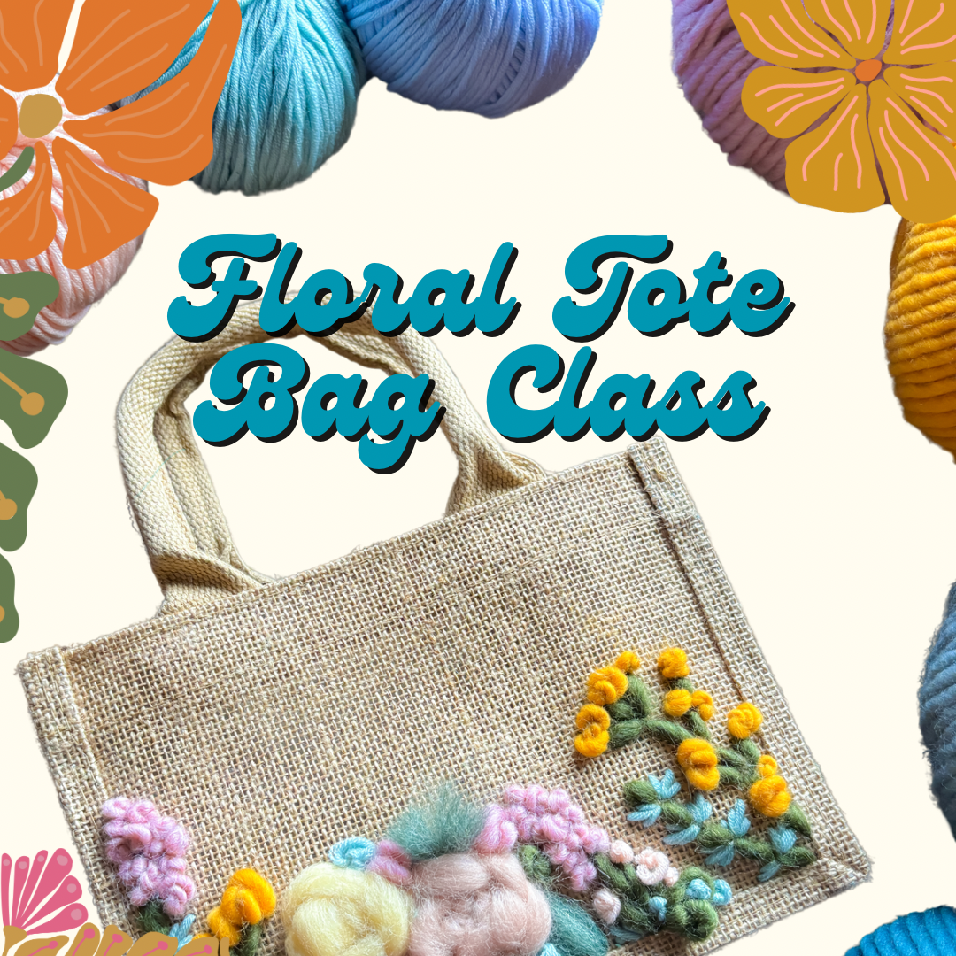 Floral Tote Bag Class