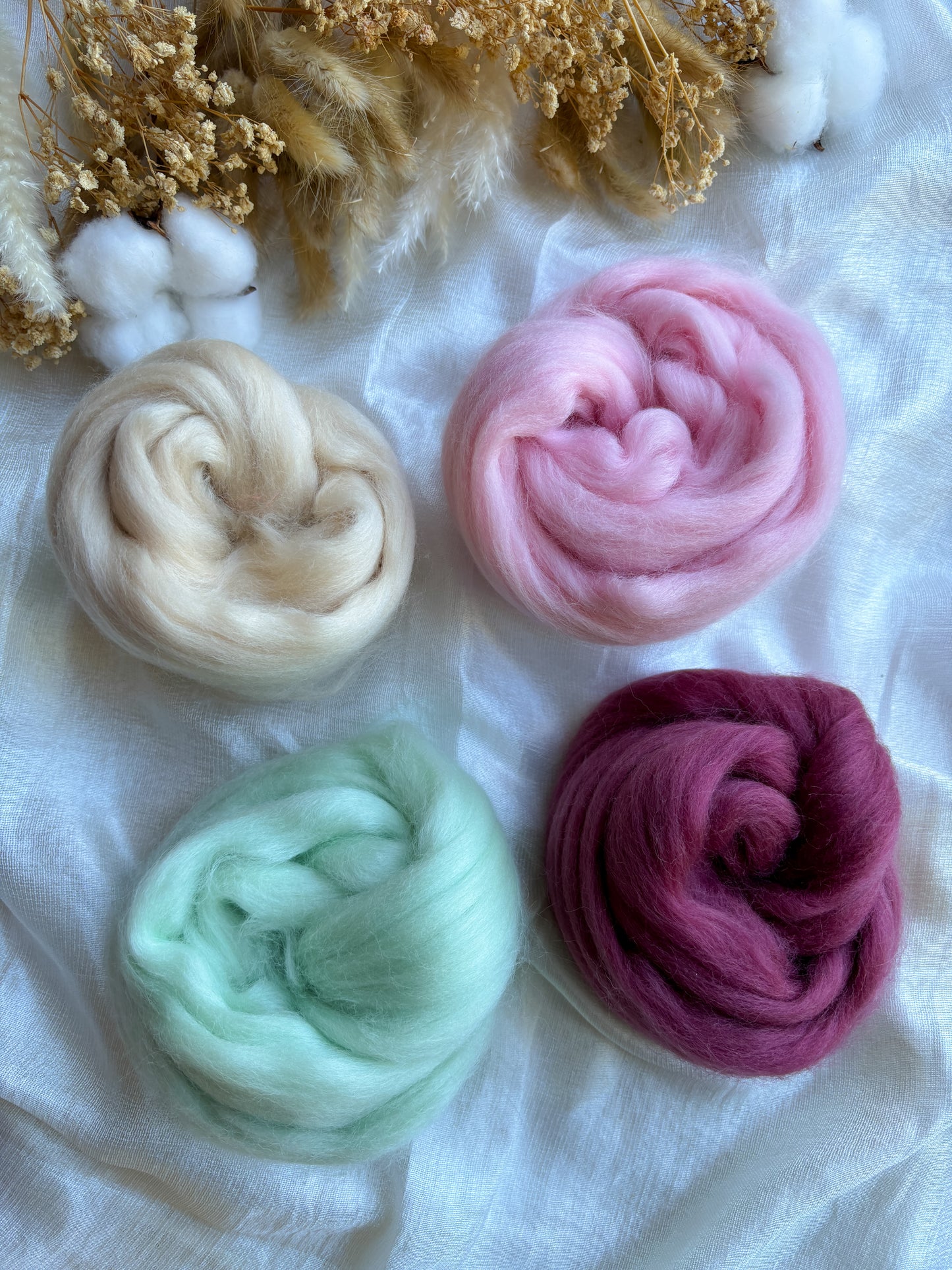 Wool Roving Bundle 5