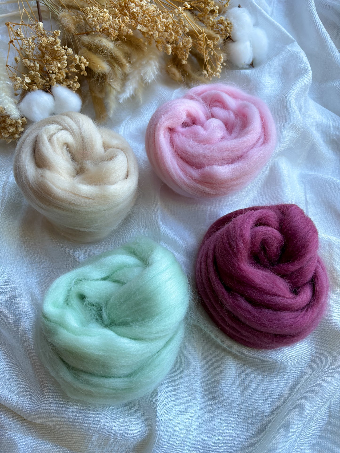 Wool Roving Bundle 5