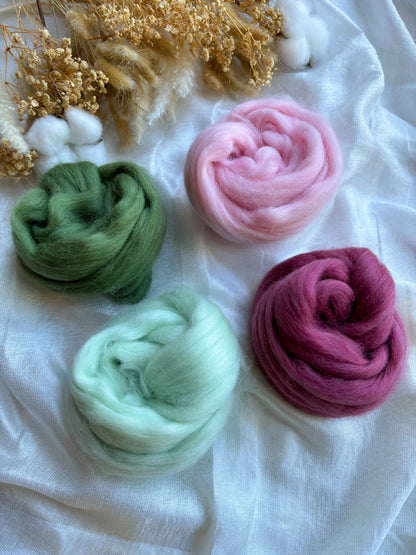 Wool Roving Bundle 6