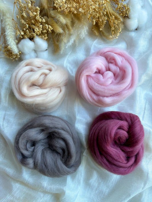 Wool Roving Bundle 7