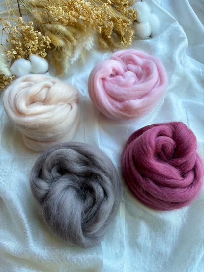 Wool Roving Bundle 7