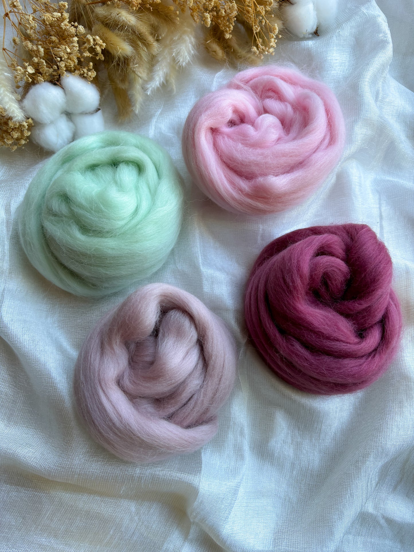 Wool Roving Bundle 10