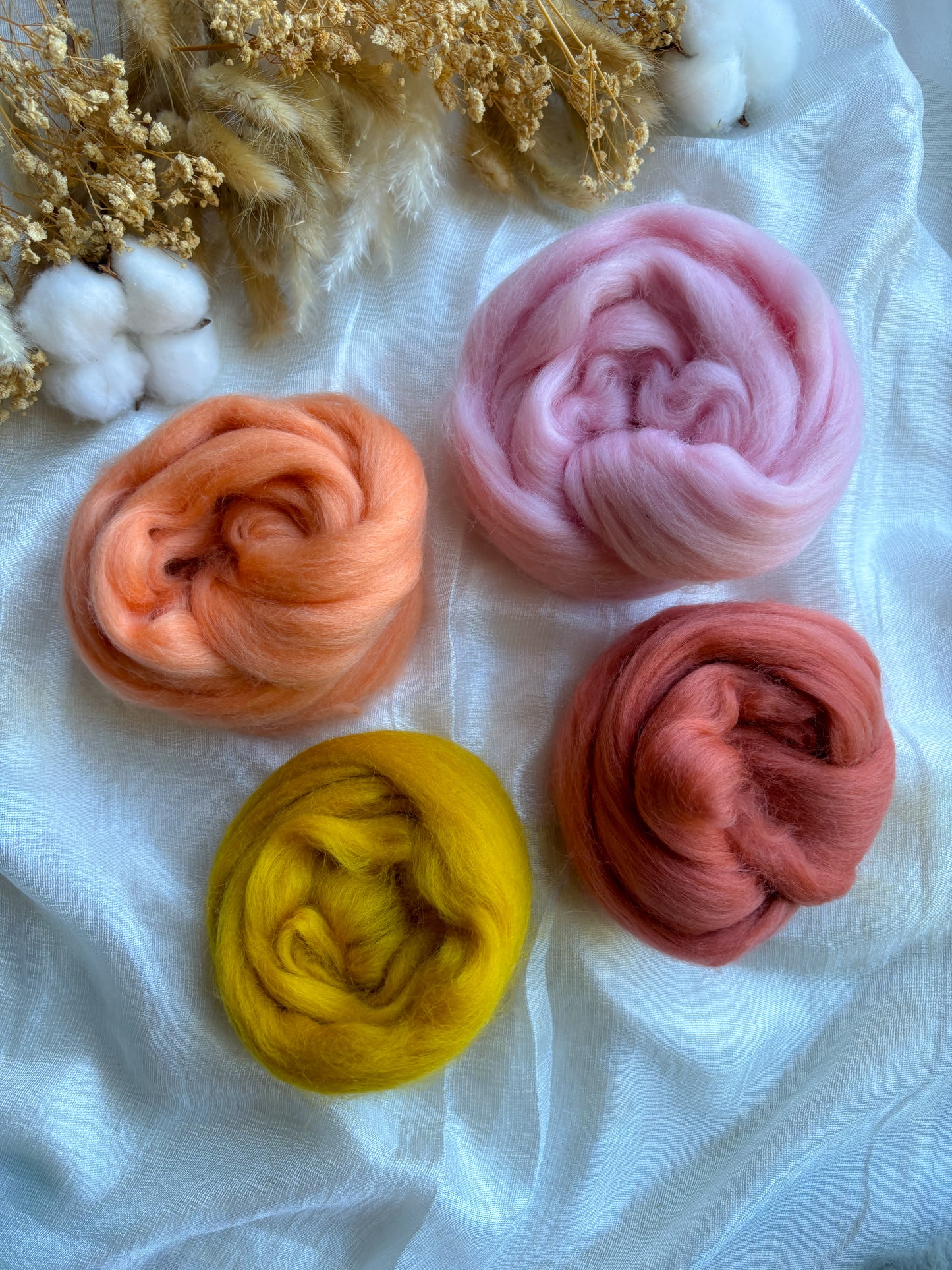 Wool Roving Bundle 13