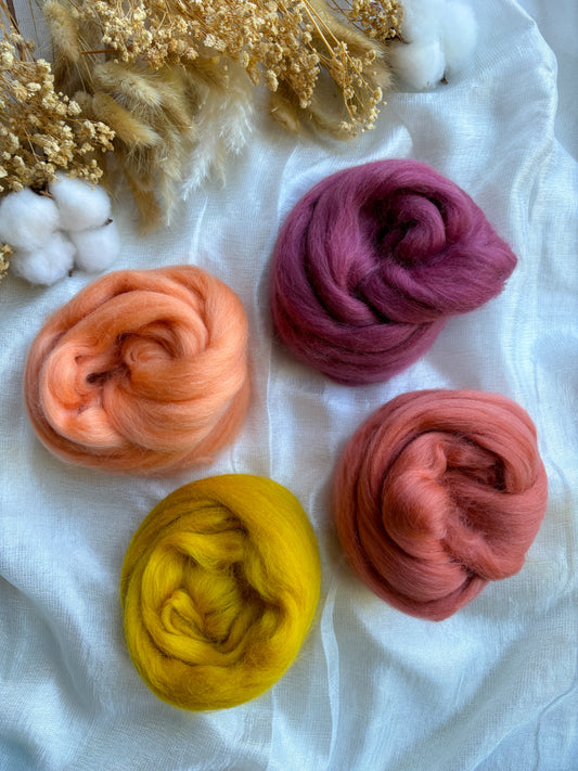 Wool Roving Bundle 14