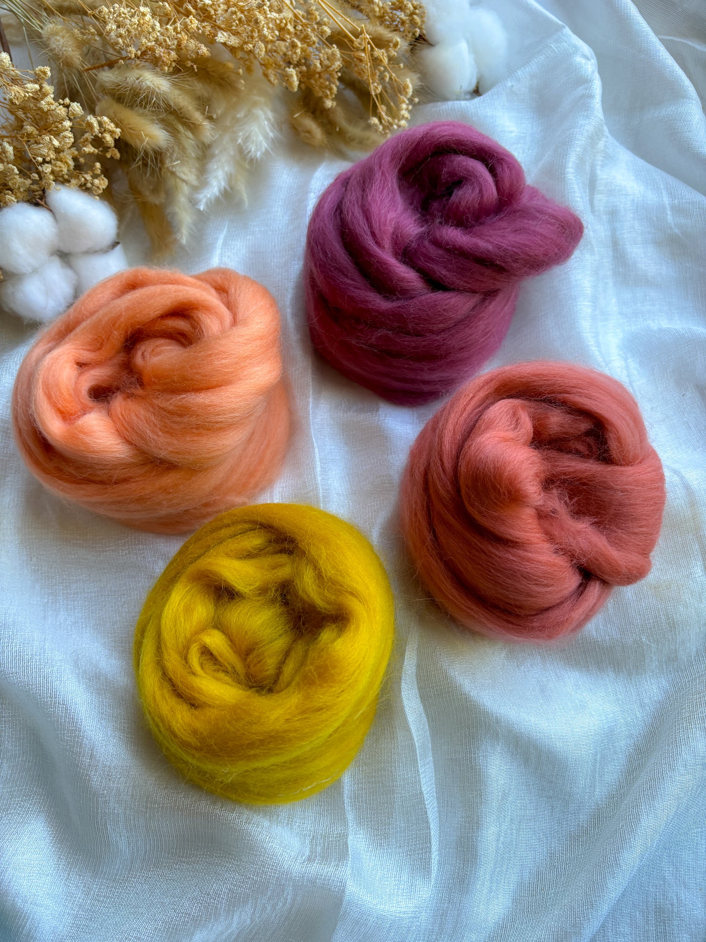 Wool Roving Bundle 14