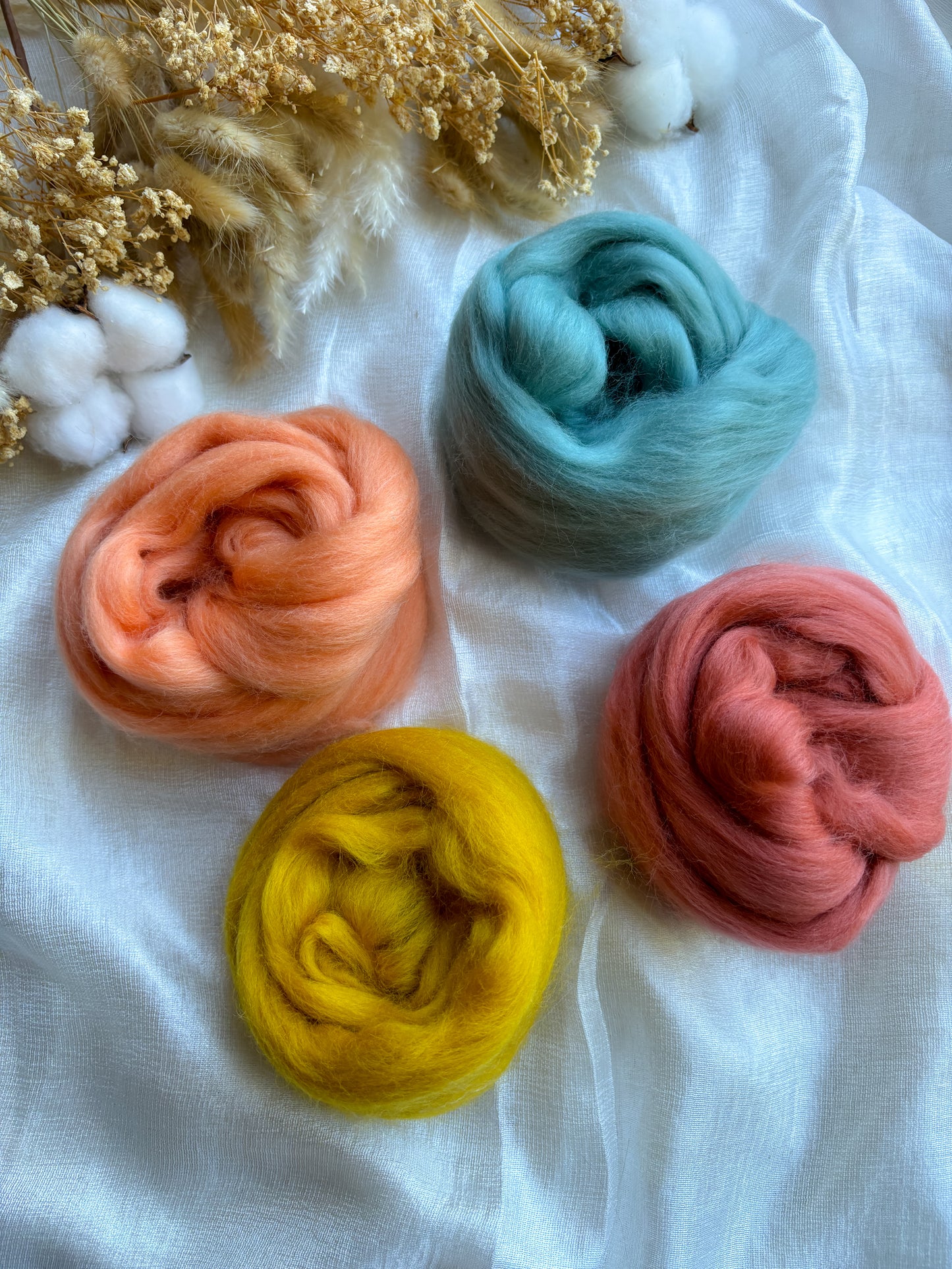 Wool Roving Bundle 15