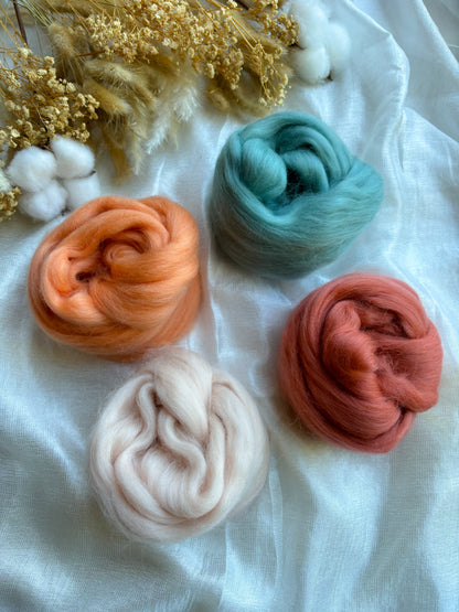 Wool Roving Bundle 16