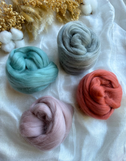 Wool Roving Bundle 17