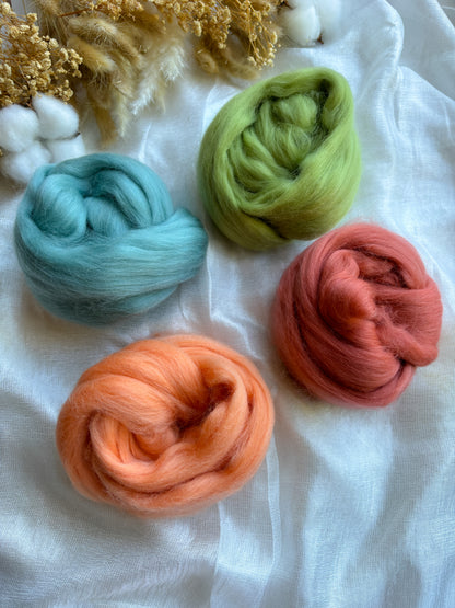 Wool Roving Bundle 18