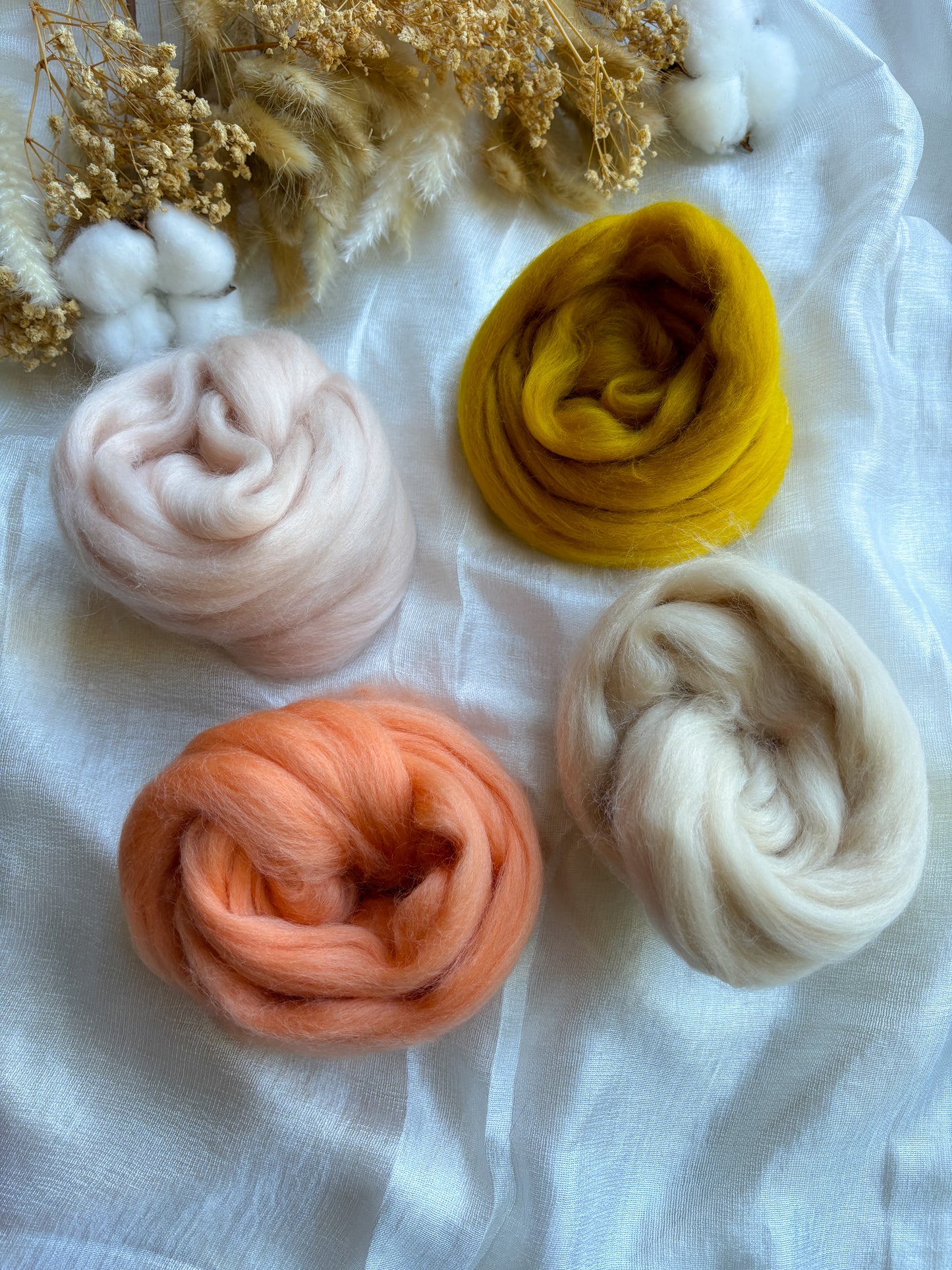 Wool Roving Bundle 20