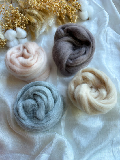 Wool Roving Bundle 21