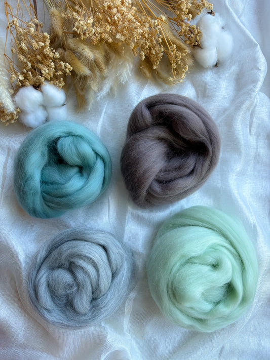 Wool Roving Bundle 23