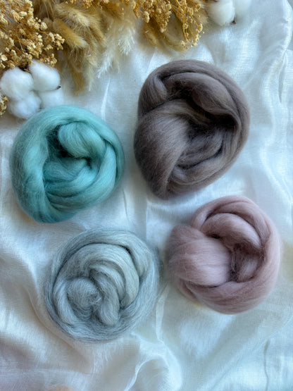 Wool Roving Bundle 24