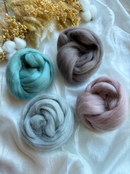 Wool Roving Bundle 24