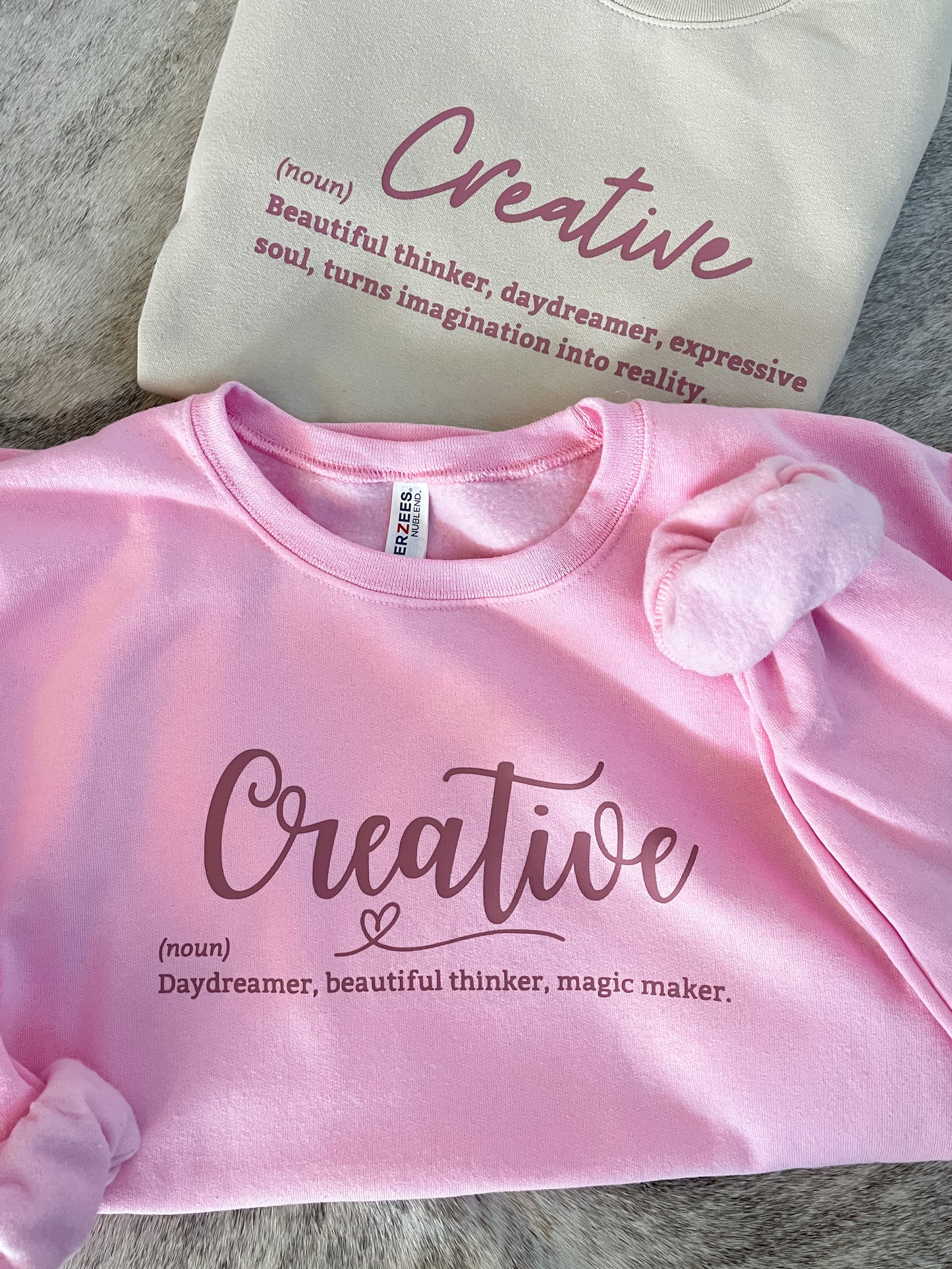 “Creative” Sweatshirt Size Small